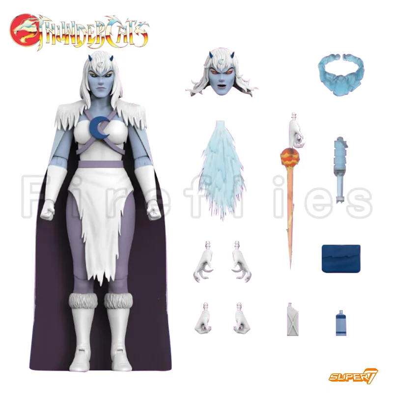 

7inches Super7 Thundercats Action Figure Ultimates Chilla Anime Movie Model For Gift Free Shipping