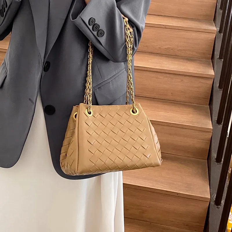 Stijlvolle draagtas voor dames Hoogwaardige lederen handtas Populaire klassieke elegante mode damesaccessoire