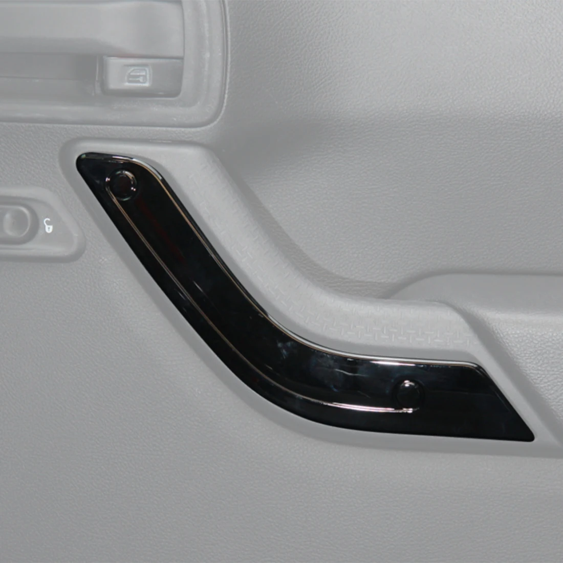 Car Inner Door Handle Decoration Cover for Jeep Wrangler JK JKU 2-Doors 2011 2012 2013 2014 2015 2016 2017 Interior Accessories