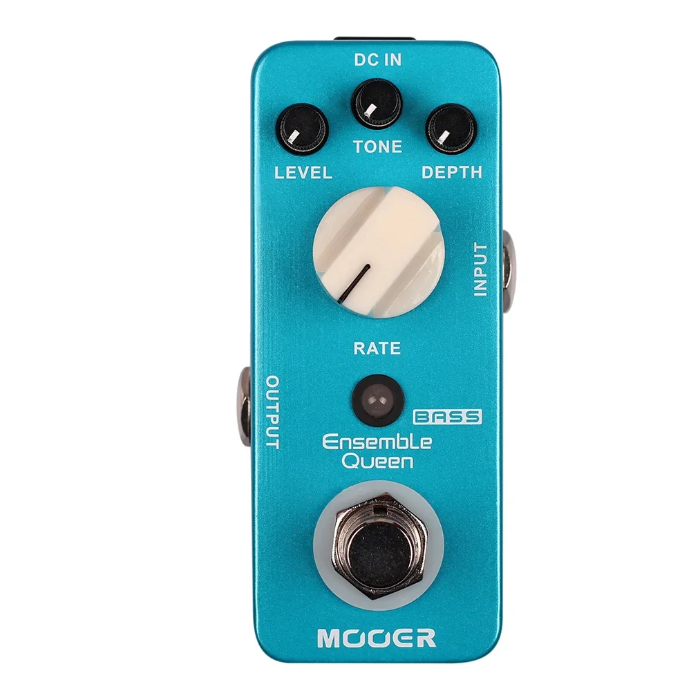 

MOOER Ensemble Queen Guitar Effects Pedal Chorus Bass Guitar Pedal Warm Smooth Electric Guitar Parts Accessories True Bypass