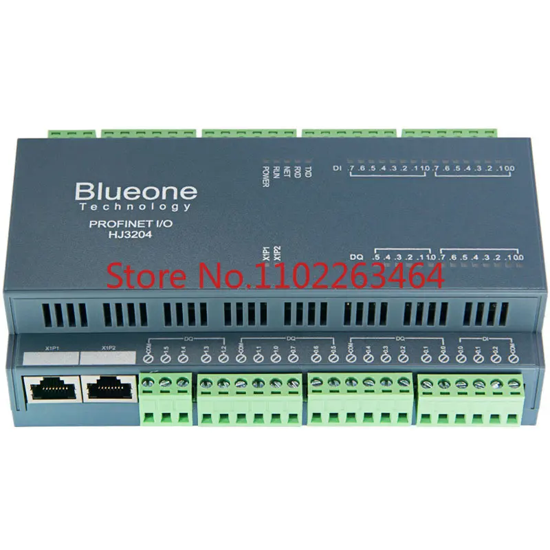 

Remote IO module distributed PN bus analog digital temperature Huajie intelligent control blueone