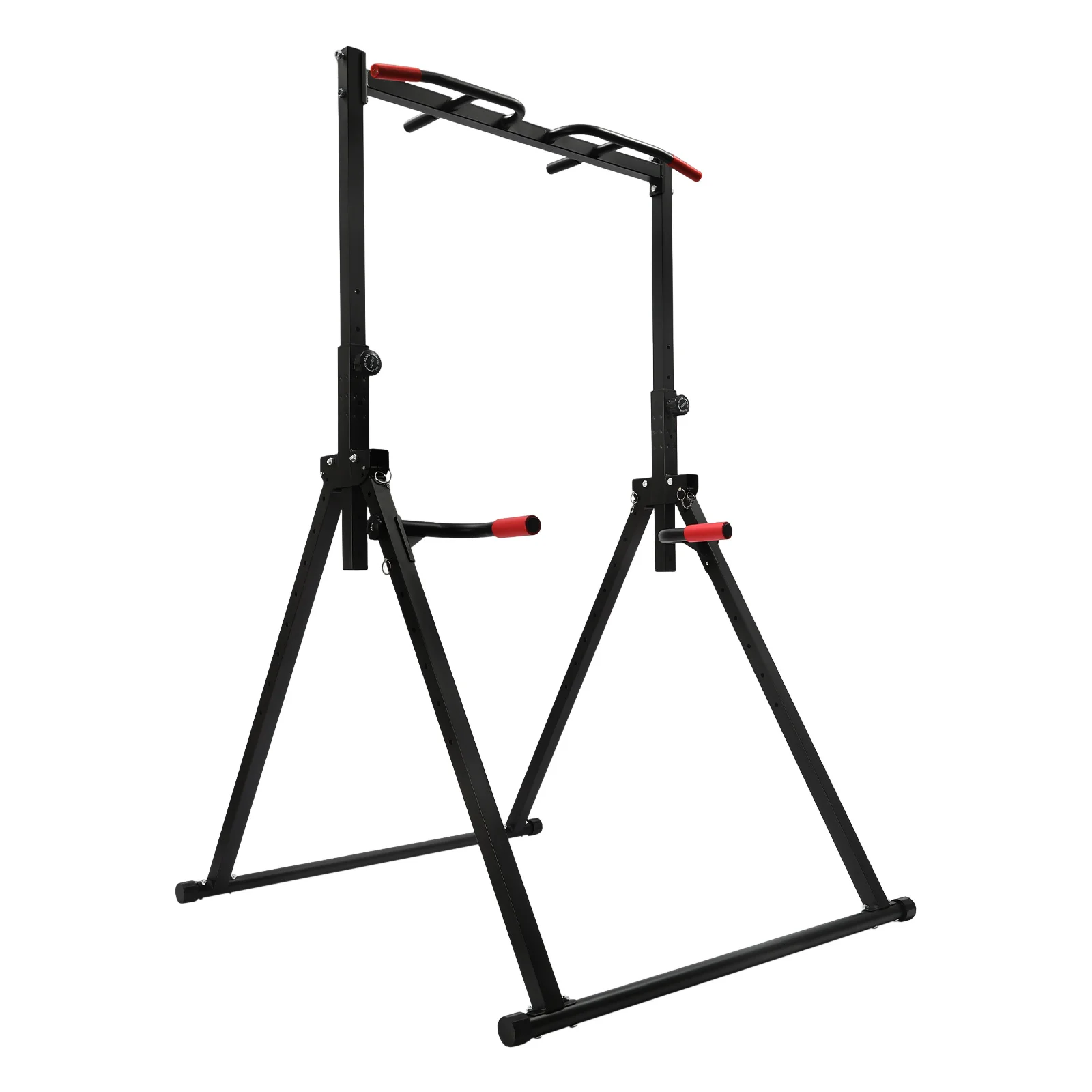 Adjustable Pull Up Bar Dip Station for Home Gym Strength Training Workout 440lbs