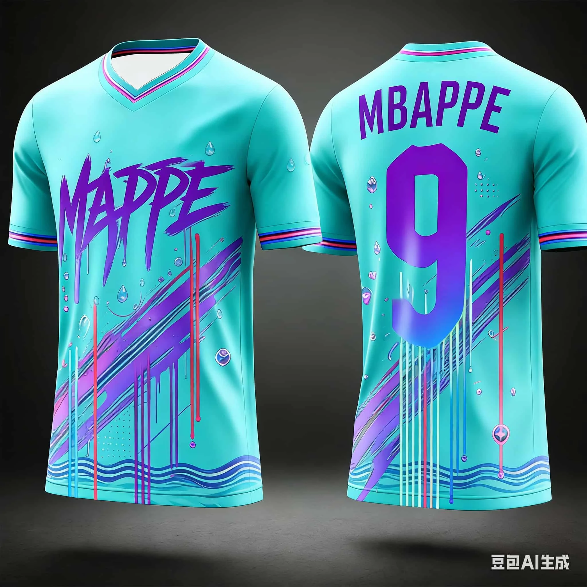 

2026 New Special Edition Football Jersey Mbappé 9 Soccer Jersey Training Uniform Breathable Oversize Sportwear Tshirt Kid/Adult