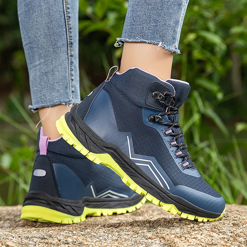 

Outdoor Waterproof Hiking Boots Women Trekking Shoes Mountain Climbing Botas Militares Hombre Tactical Military Wandelschoenen