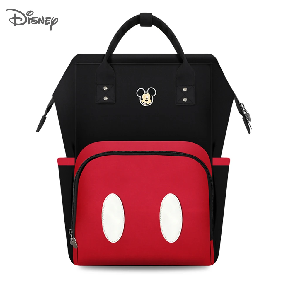 Disney Diaper Bag Multi-function Large Capacity Mummy Changing Bag Waterproof Mommy Backpack Travel Nappy Backpack Wet Bags