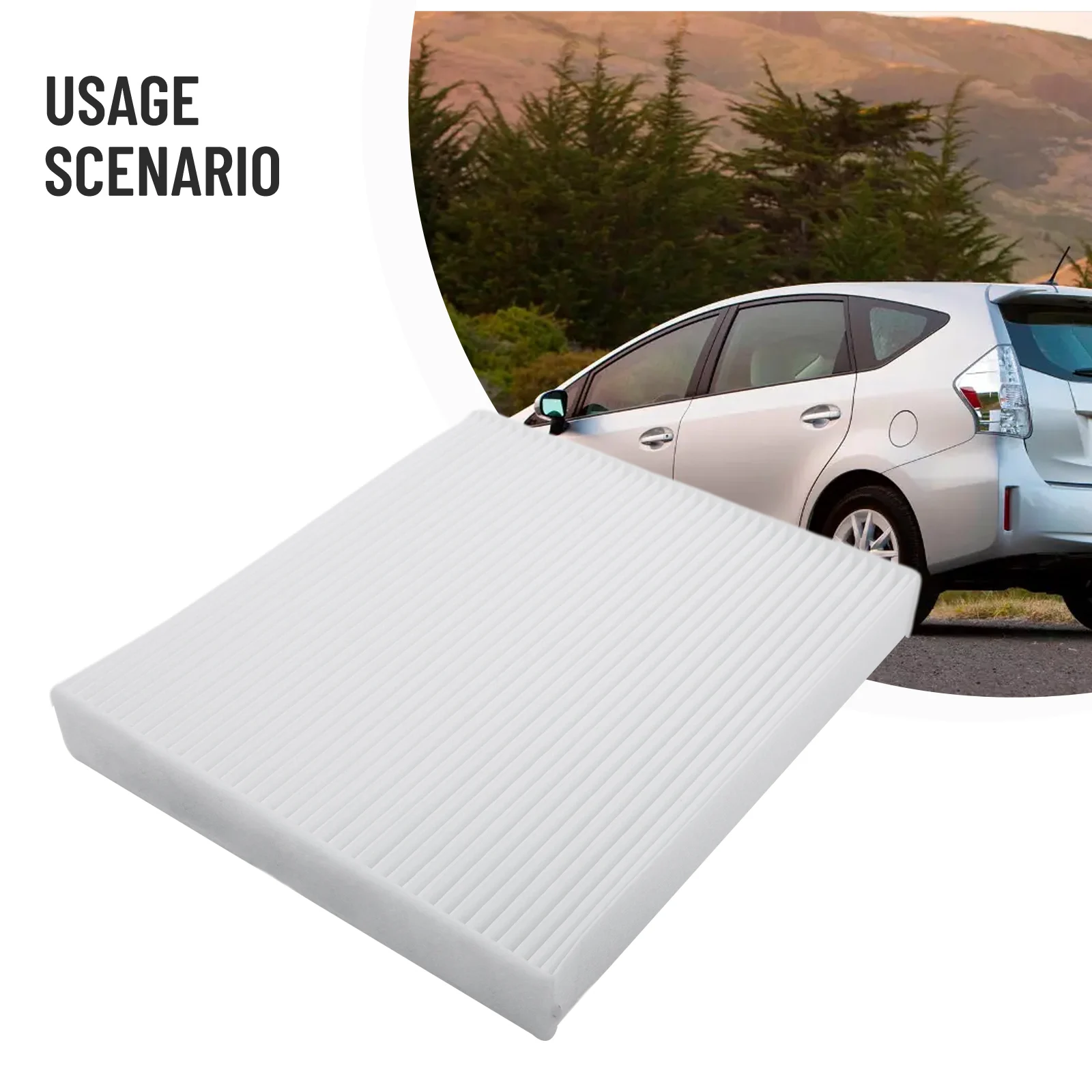 

Тканевый воздушный фильтр кондиционера A/C для Toyota 87139-YZZ20 87139-YZZ08 EAA, воздушные фильтры, автомобильные фильтры