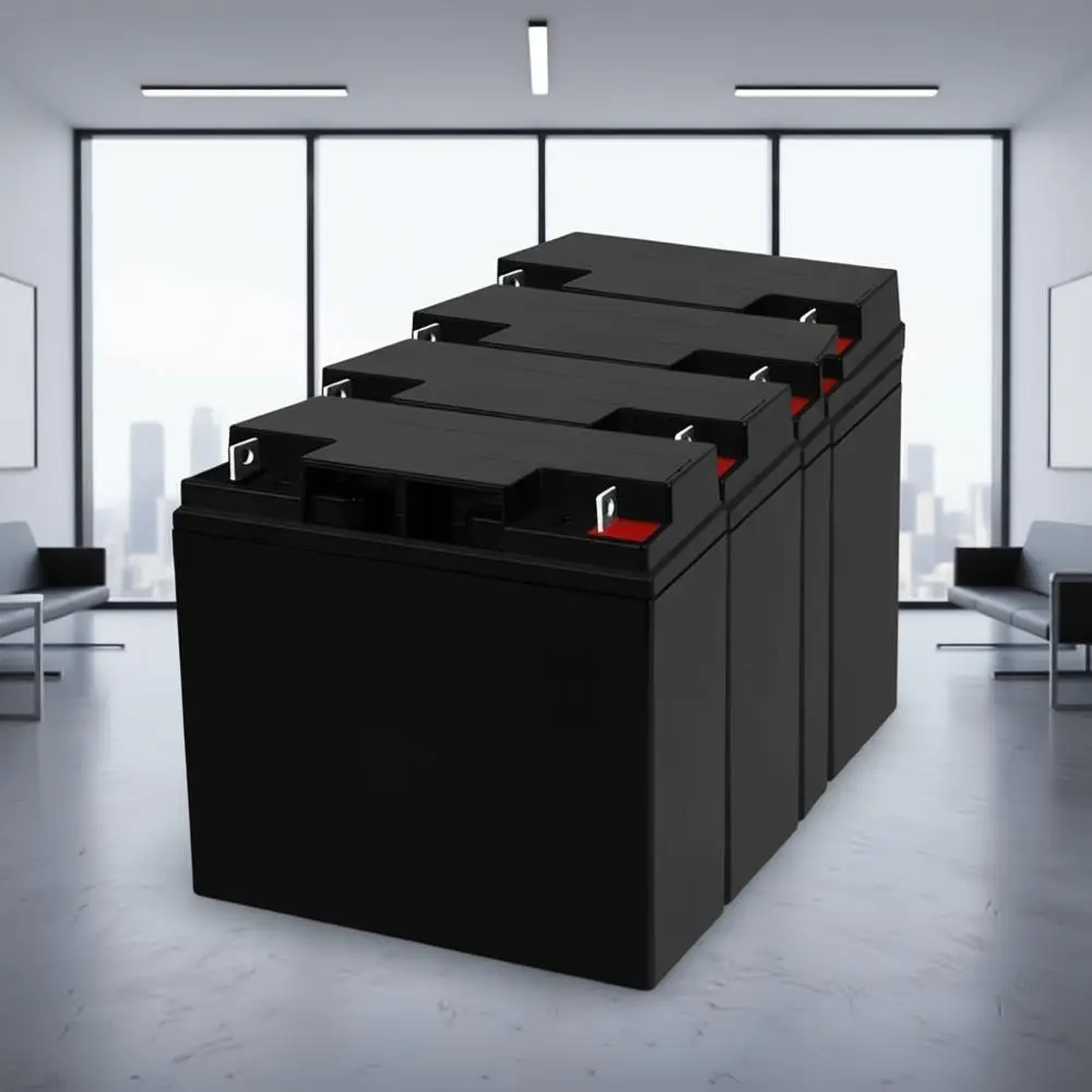 

Комплект из 4 герметичных свинцово-кислотных аккумуляторов 12 В 18 Ач