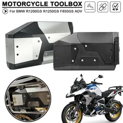 Motorcycle 4.2L Toolbox Left Bracket Aluminum Storage Box For BMW F750GS F850GS 2019-2021 R1200GS R1250GS ADV For Benelli TRK502