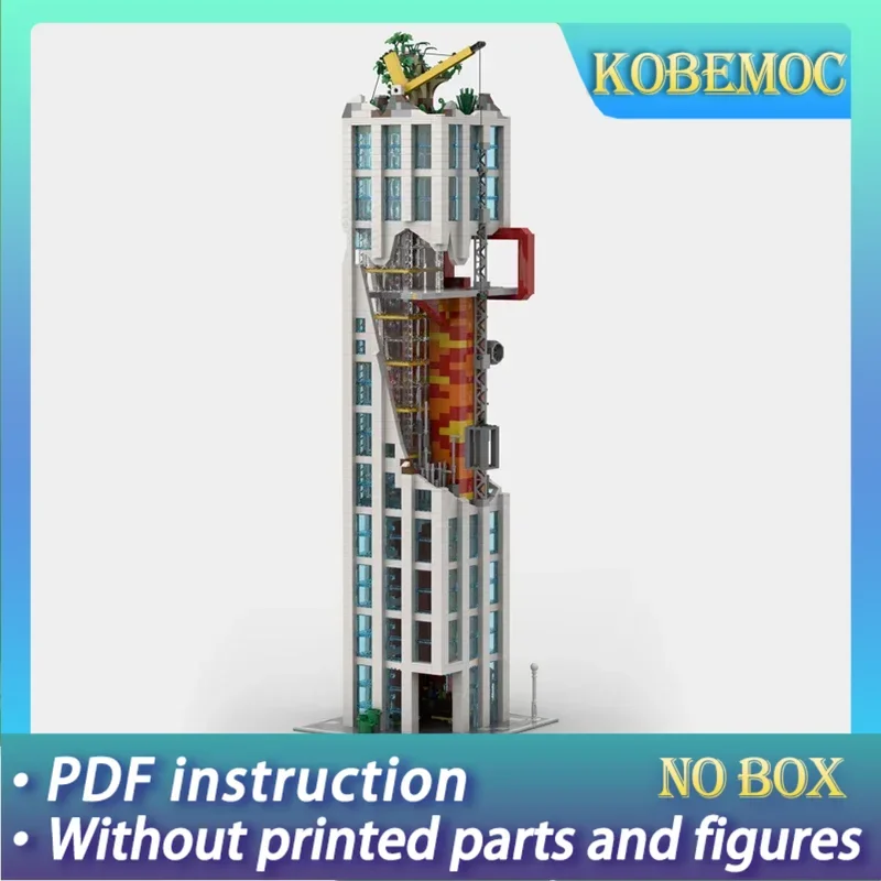 

Модель Street View Moc, строительные кирпичи, небоскребы, технология Amidst Ruins, модульные блоки, подарки, рождественские игрушки, наборы «сделай сам», сборка