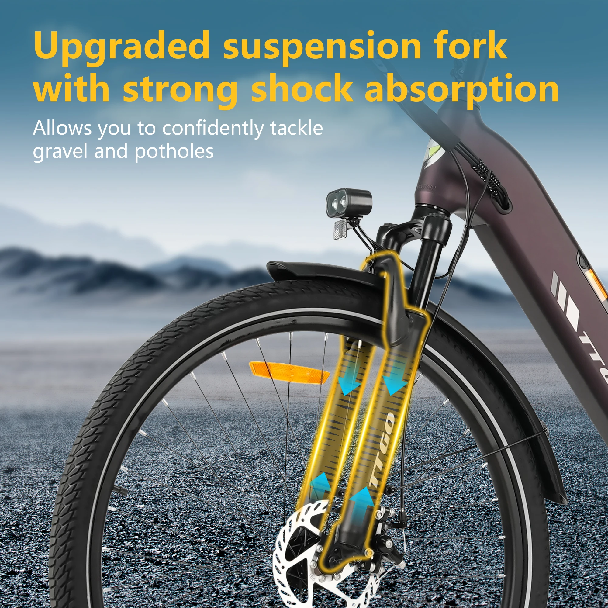 TTGO C3 SE Bicicleta Eléctrica de Montaña con Neumáticos CST - imagen 2