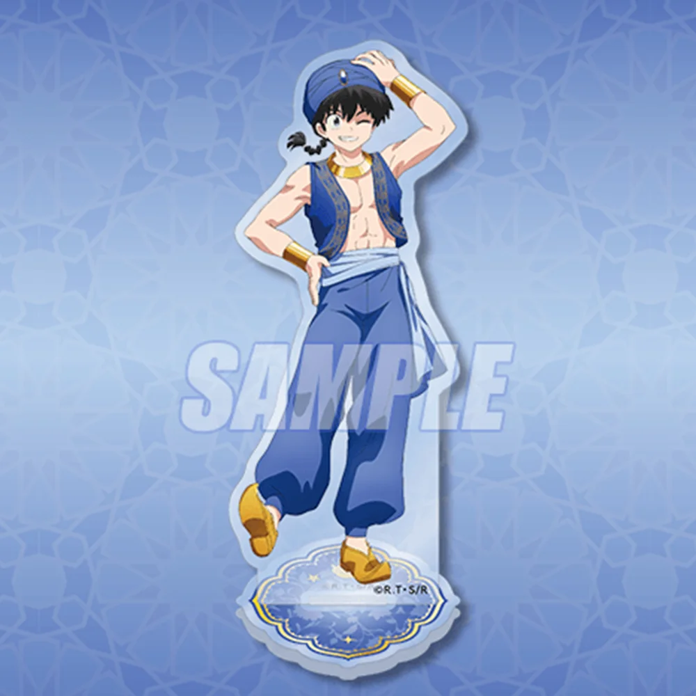 Anime Ranma 1/2 Shampoo Ranma Saotome Akane Tendo 15CM Acrylic Stand Keychain Cosplay Character Model Desk Decor Collect Gifts