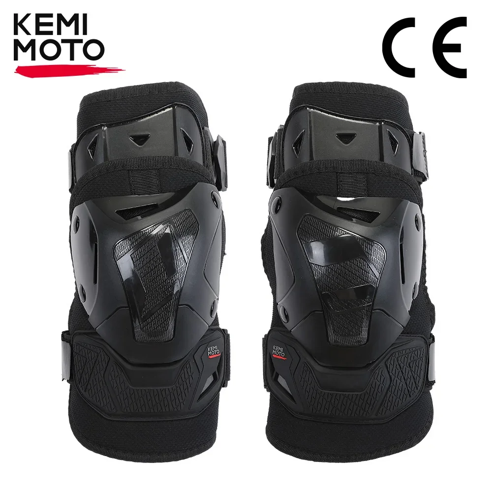 KEMIMOTO CE1 Kneepads Protective Gear Anti-fall Safety Protector Motorcycle Riding Skateboard Skiing Equipment Outdoor Sports