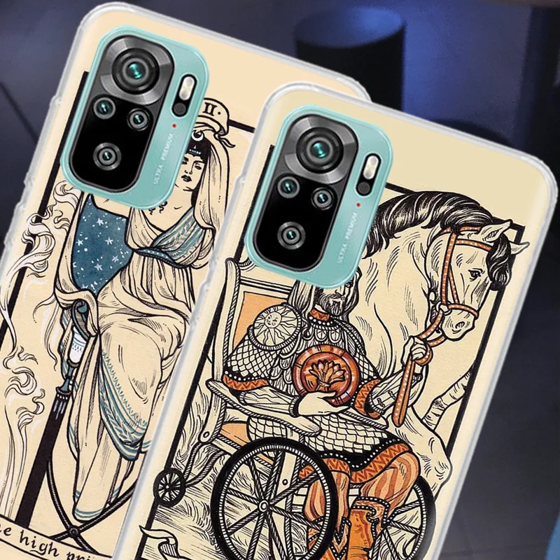 Tarot Cards for Halsey HFK Phone Case For Redmi Note 13 14 Pro Plus 5G Cover 10 10A 10C 12 12C 9A 9C 9T 8A 7A 6A 9 8 7 K70 K60 P