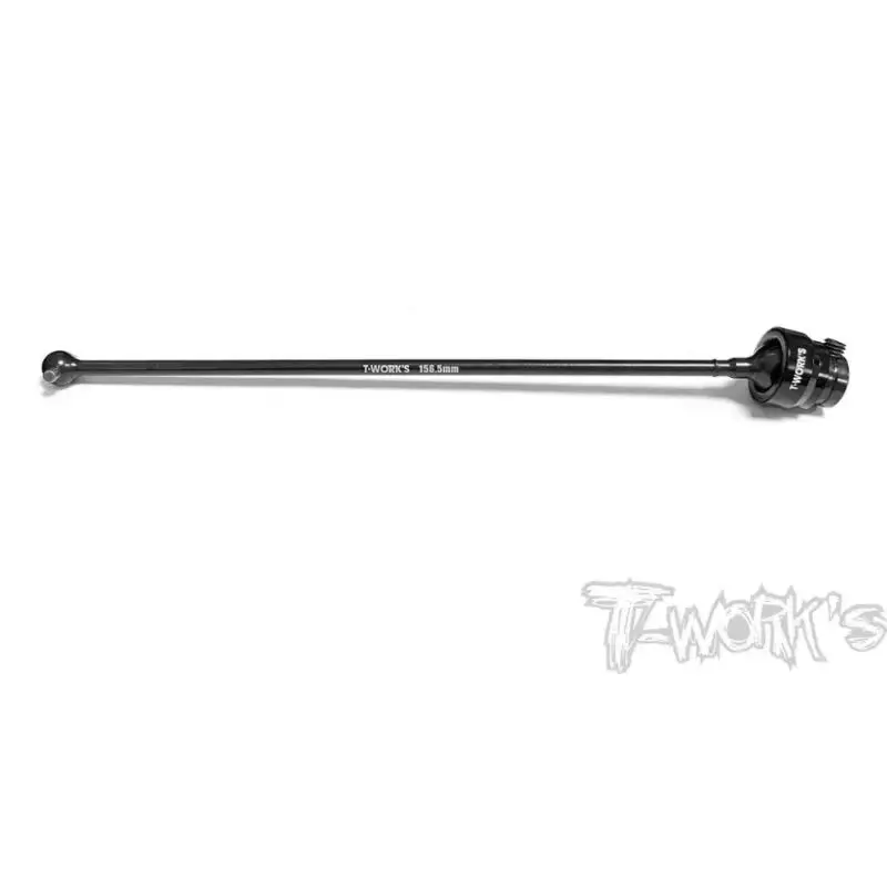 

Original T works C-MBX8T-CR Steel Rear Center CVD 156.5mm ( For Mugen MBX8T/MBX7TR/7T ) Professional Rc part