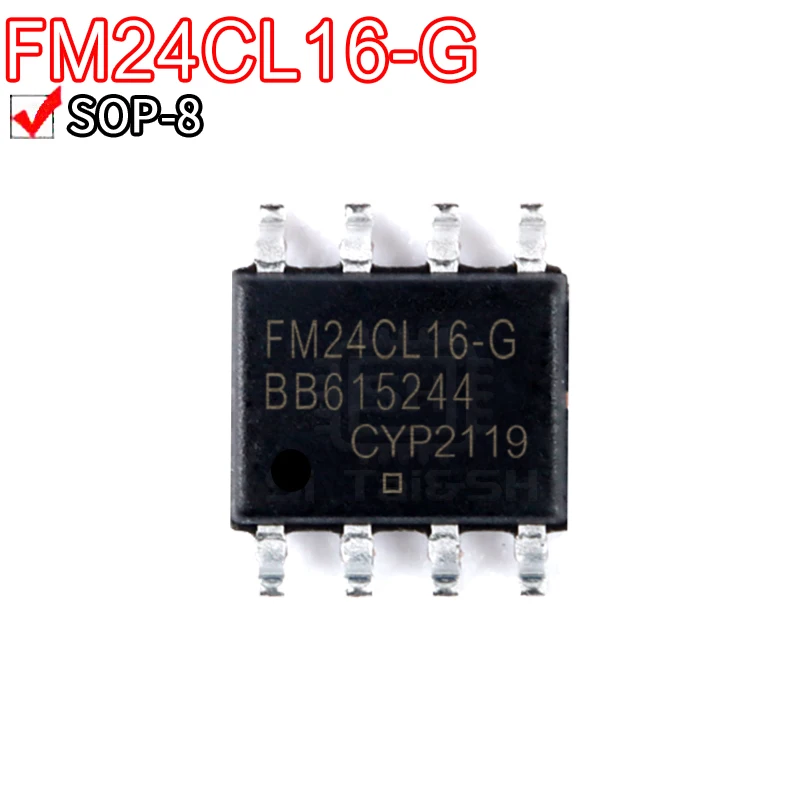 10pcs/lot Fm24cl64b-gtr Fm24cl64bg Fm24cl64 Fm24cl16-g Fm6316fe Sop-8