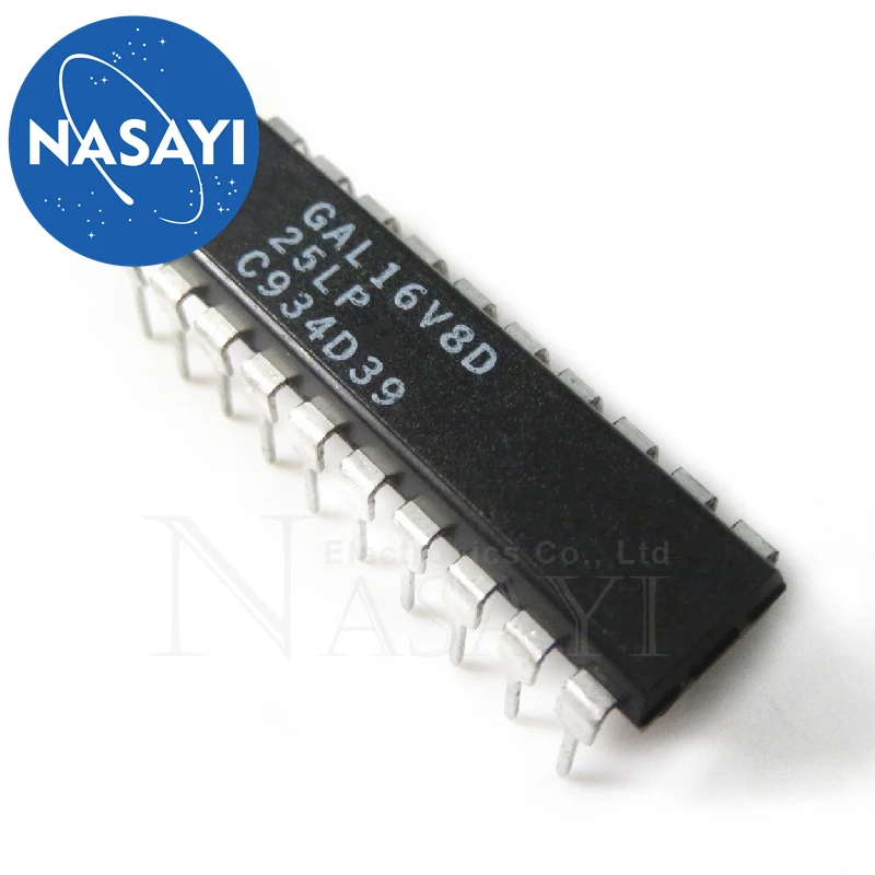 5PCS Chip GAL16V8D-15LPI GAL16V8D DIP-20