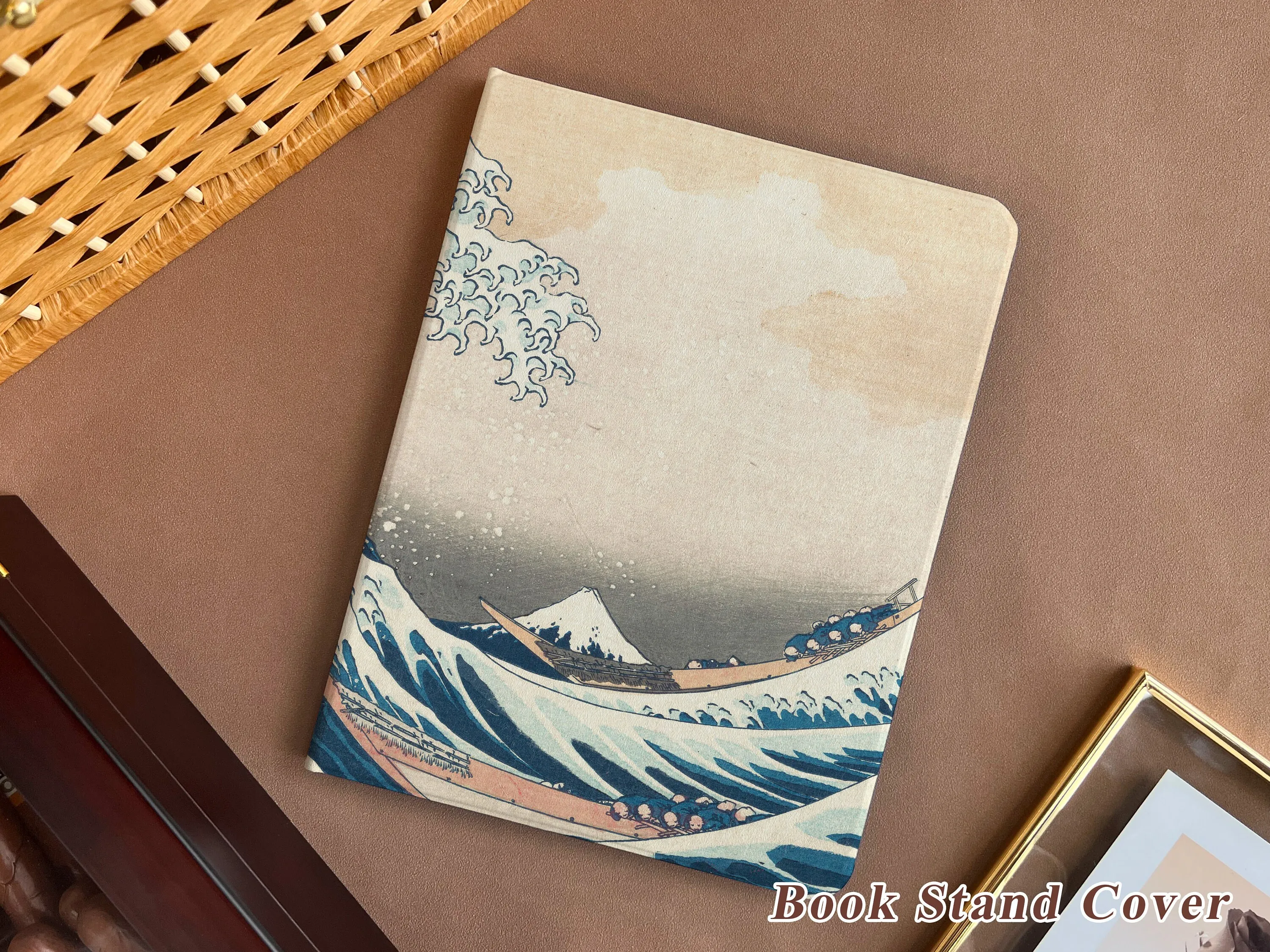 

Японский чехол для iPad Kanagawa Surfing для Apple Air 10,9, iPad Pro 2020, чехол для iPad 10,2, 11 12,9 дюйма, 2021 Mini 5 6, чехол