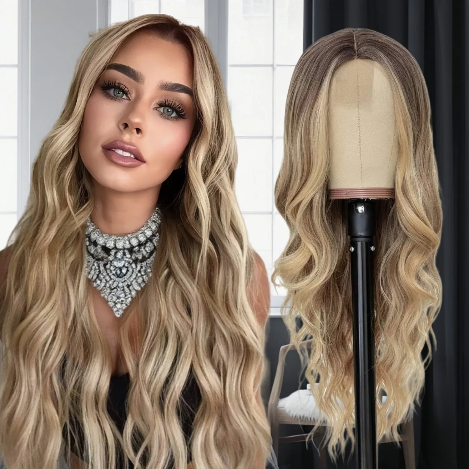 Рисунок 5 - 26-дюймовый синтетический парик спереди