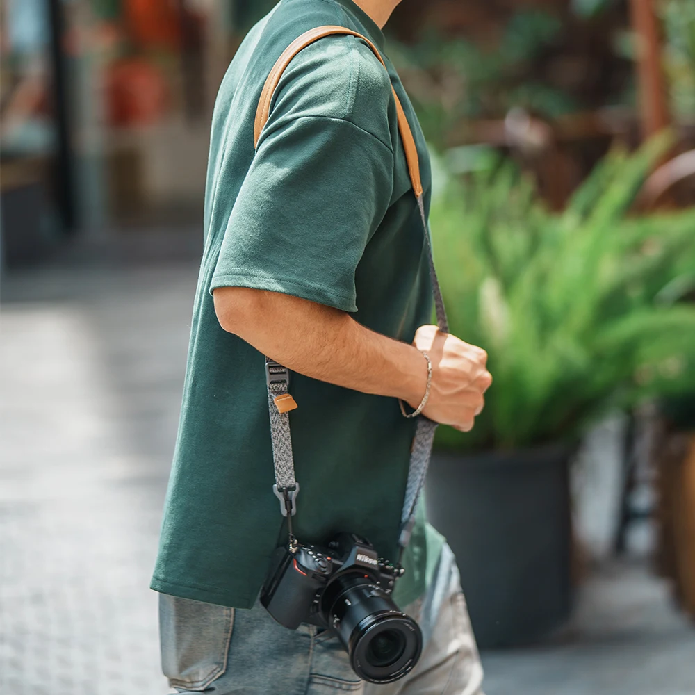 ​Ulanzi FALCAM MAGLINK Classic V2 Quick Magnetic Buckle Shoulder Strap Camera Strap for Entry-level DSLRs Mirrorless  Cameras