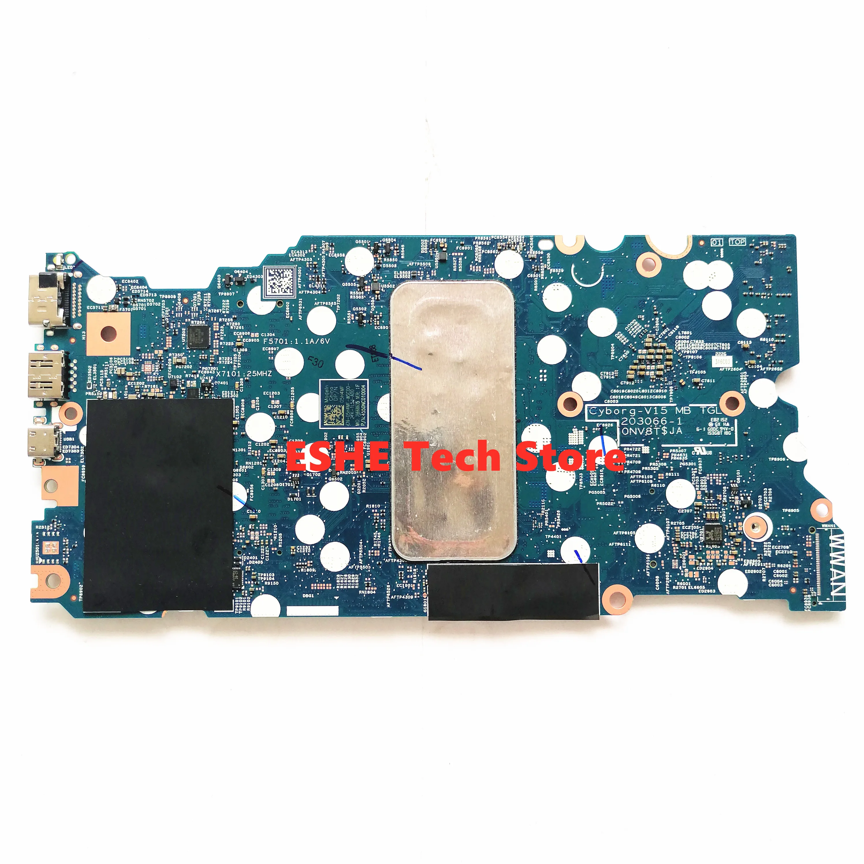 203066-1 For Dell Vostro 14 5410 15 5510 5518 Laptop Motherboard i5-11400H i7-11390H 05H4MF 02F3TW 0RJ1KX 100% Test ok