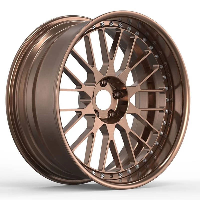 

High Quality 6061-T6 Aluminum Alloy Wheel 2 Piece Forged Car Wheel Custom 20 Inch