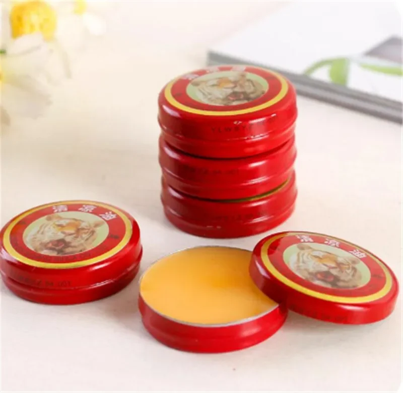 5PCS Red Tiger Essential Balm Mosquito Elimination Muscle Back Neck Relieving Headache Dizziness Cool The Whole Body Massager