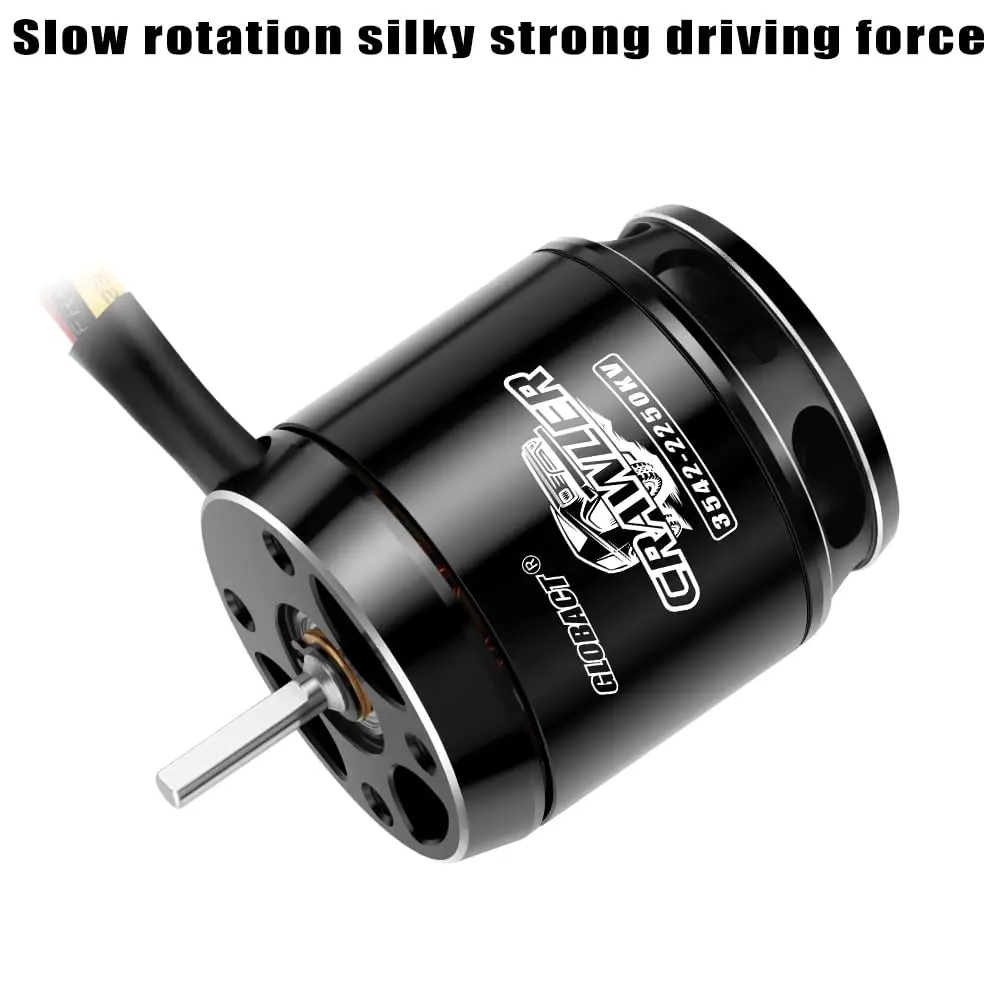 GLOBACT Brushless Motor 3542 1850KV 2250KV RC Crawler Motors for 1/10 TRX4 TRX6 Axial SCX10 RC Crawler Car Upgrades Parts