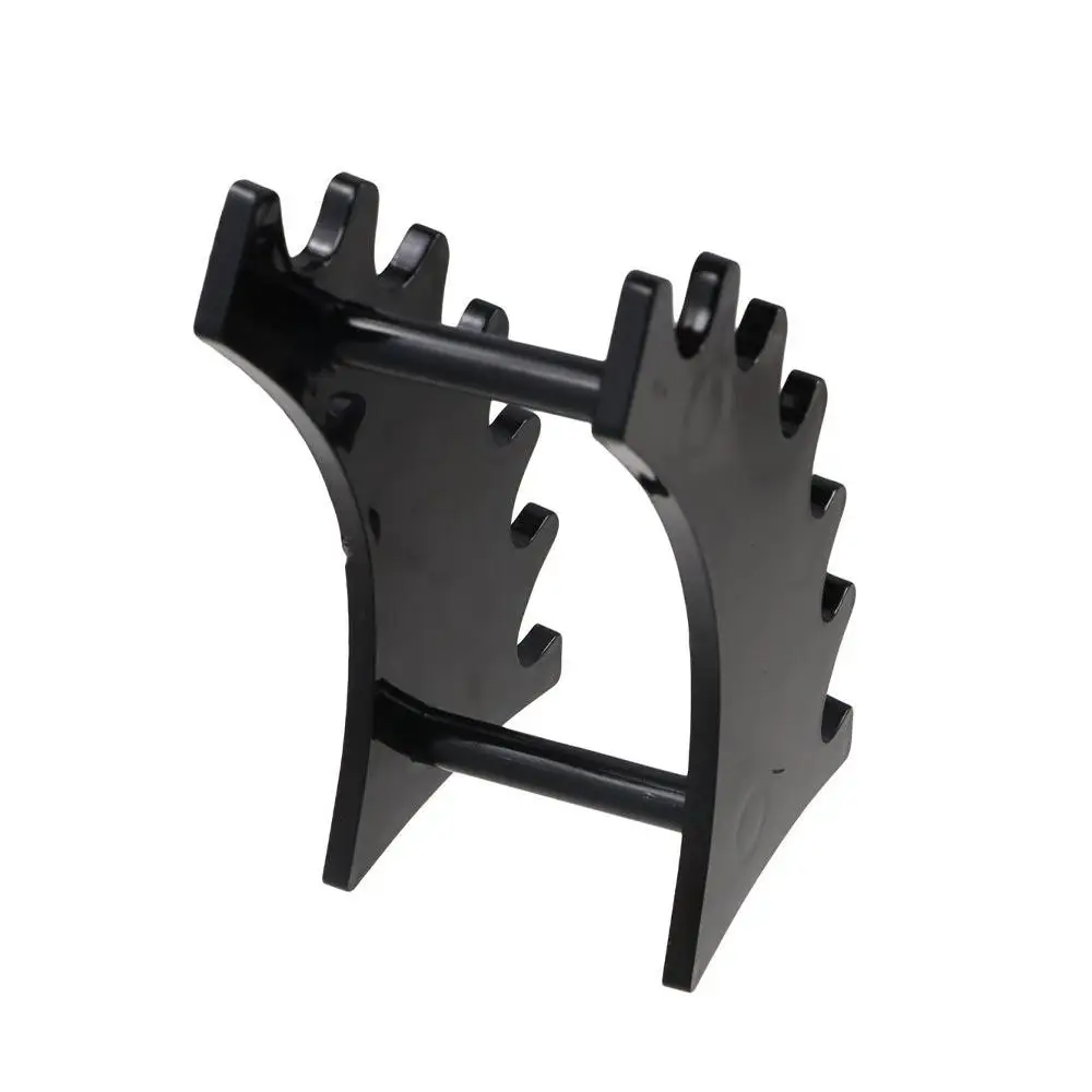 Transparenter 6-Bit-Kugelschreiberhalter, einfacher Leiterregal, Augenbrauenstifthalter, Raumdekoration, Make-up-Pinsel-Rack, Organizer