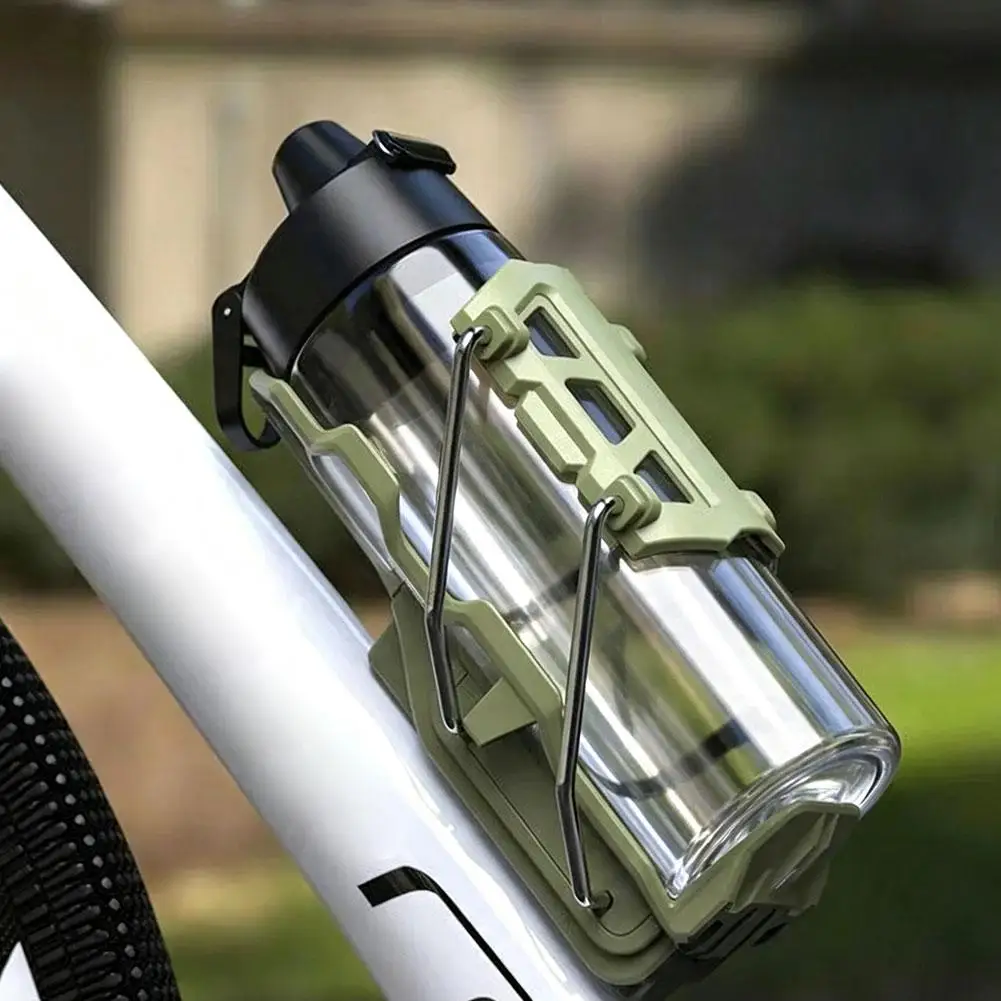 Adjustable Bike Bottle Cage Quick Mount Anti Slip Water Drink Holder For Road Mountain Bike Motorcycle Universal