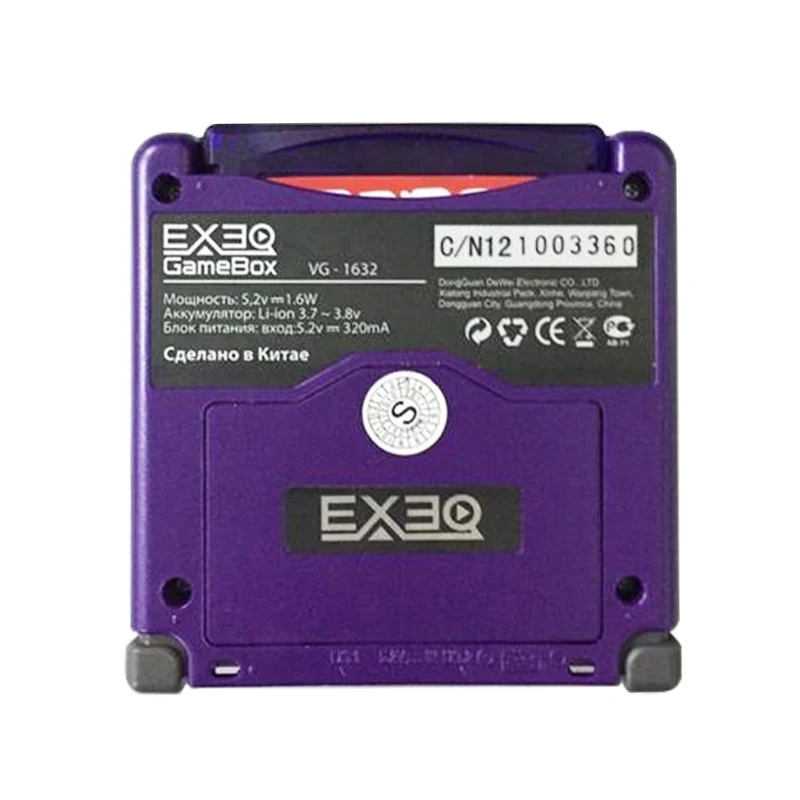 Consola portátil GameBox GBA SP, LCD de 3,00 pulgadas, clon de Hardware Real GBA