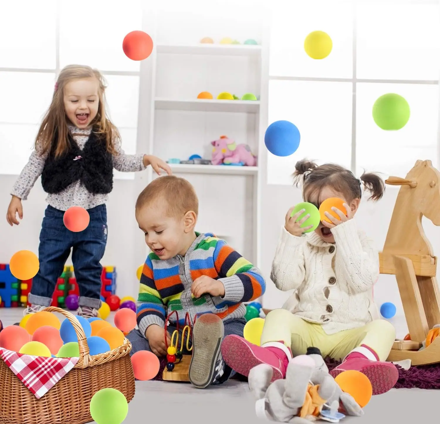 12 Pieces Soft Foam Balls Lightweight Mini Play Balls for Safe Indoor Toys Fun Vibrant Assorted Colors Orbs Unique Birthday Part