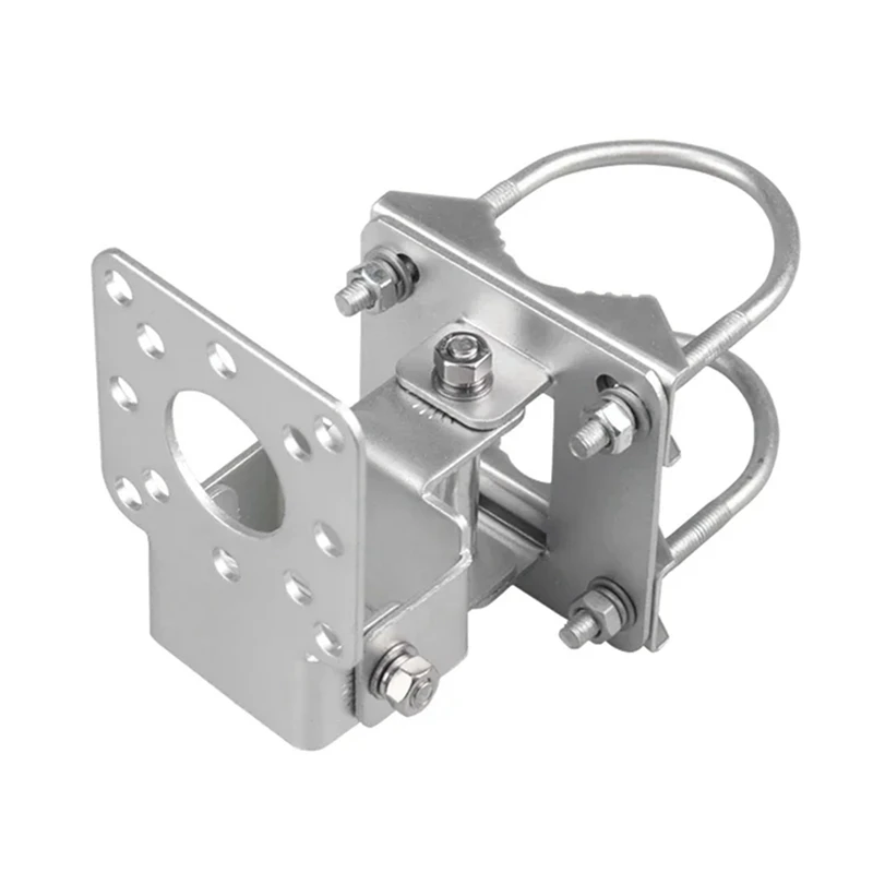 AP Bridge Antenna Clamp Clip Hoop Fixed Mount Bracket Multi Function Fixture Pole Holder Adjustable Angle-A13G