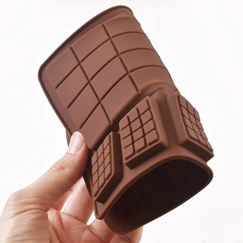 Silicone Break Apart Chocolate Molds Candy and Energy Bar Food Grade Silicone butter Molds Cheesecake Ice Cube Tray BPA Free