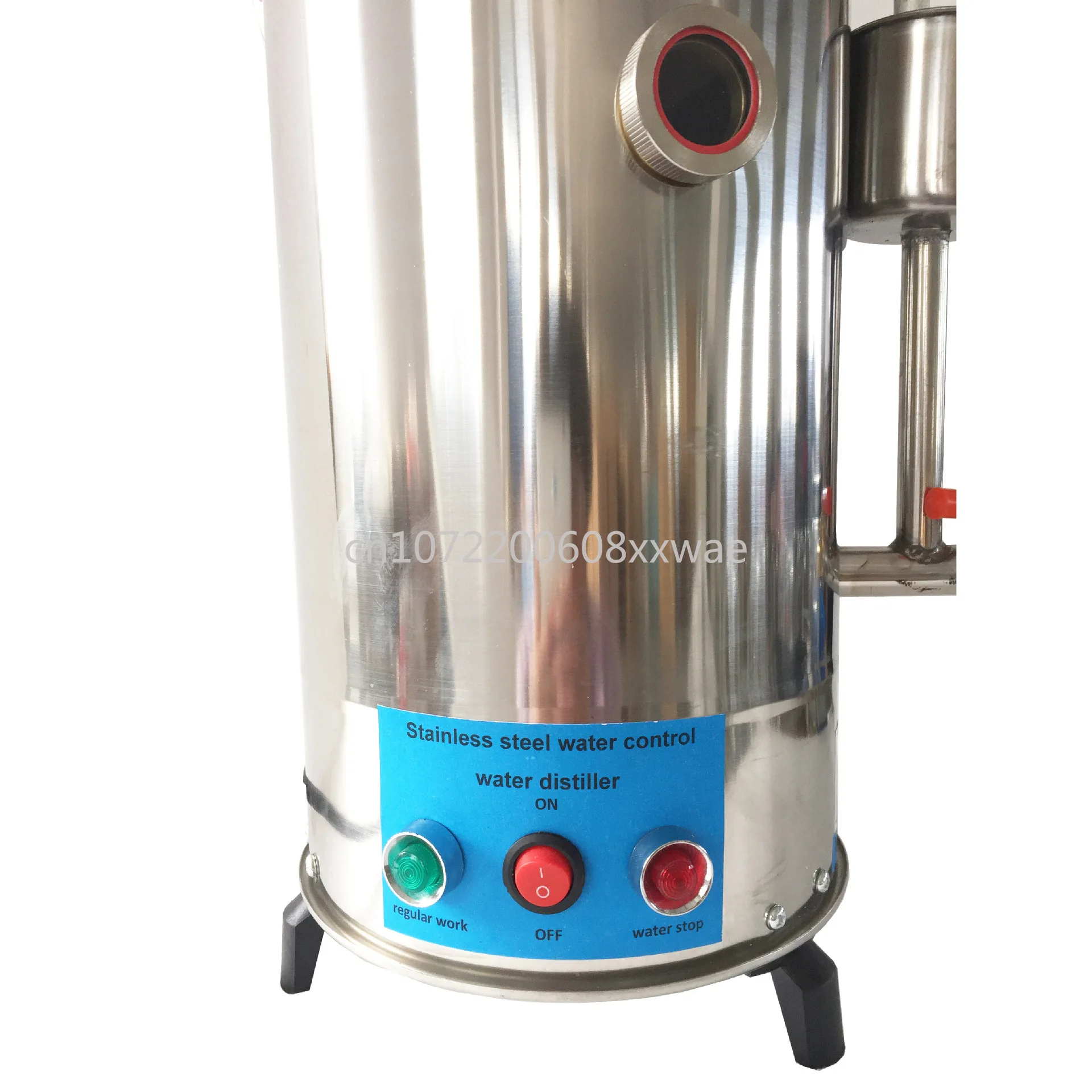 جهاز تقطير كهربائي من الفولاذ المقاوم للصدأ 5L/10L/20L YAZD-10 لتر جهاز تقطير آلي للتحكم الآلي بقطع المياه