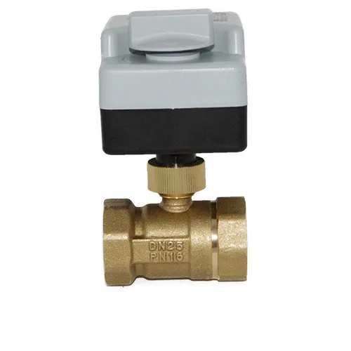 

Electric water flow switch Ball 3 one way bouchon Valve Two-way Three-wire Two-control AC220V Internal Thread Spike hvac tools