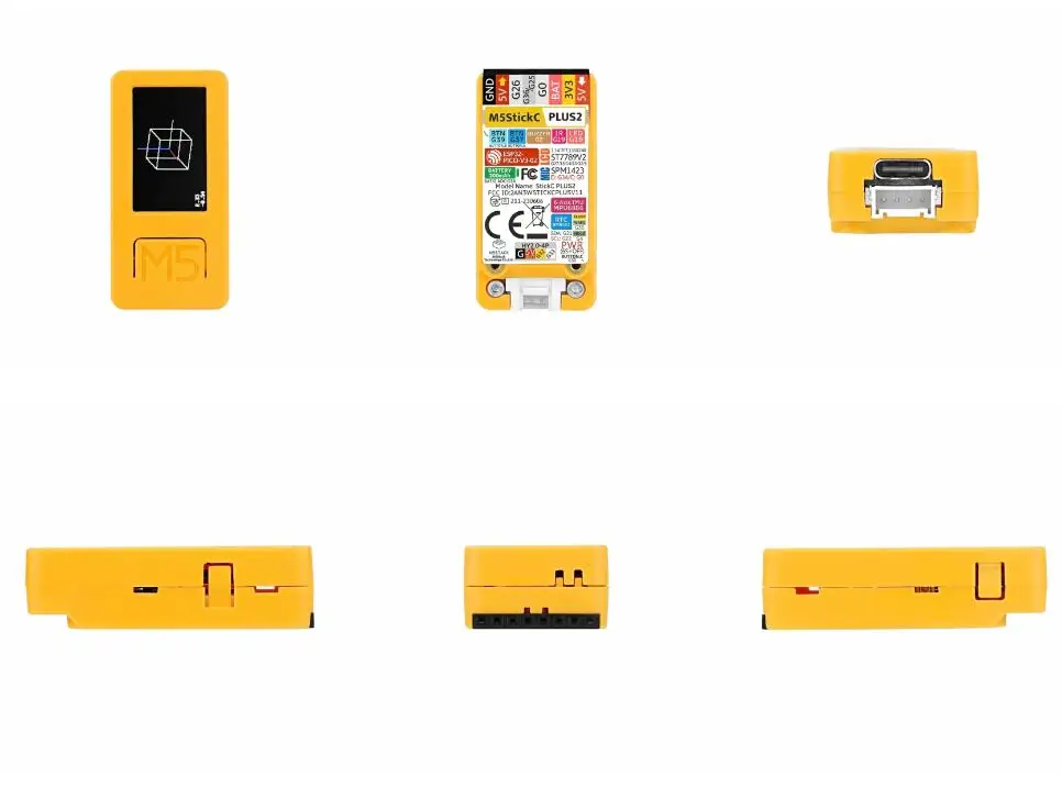 Official M5 Stack StickC PLUS2 ESP32 IoT Development Board Graphical Programming Kit IoT