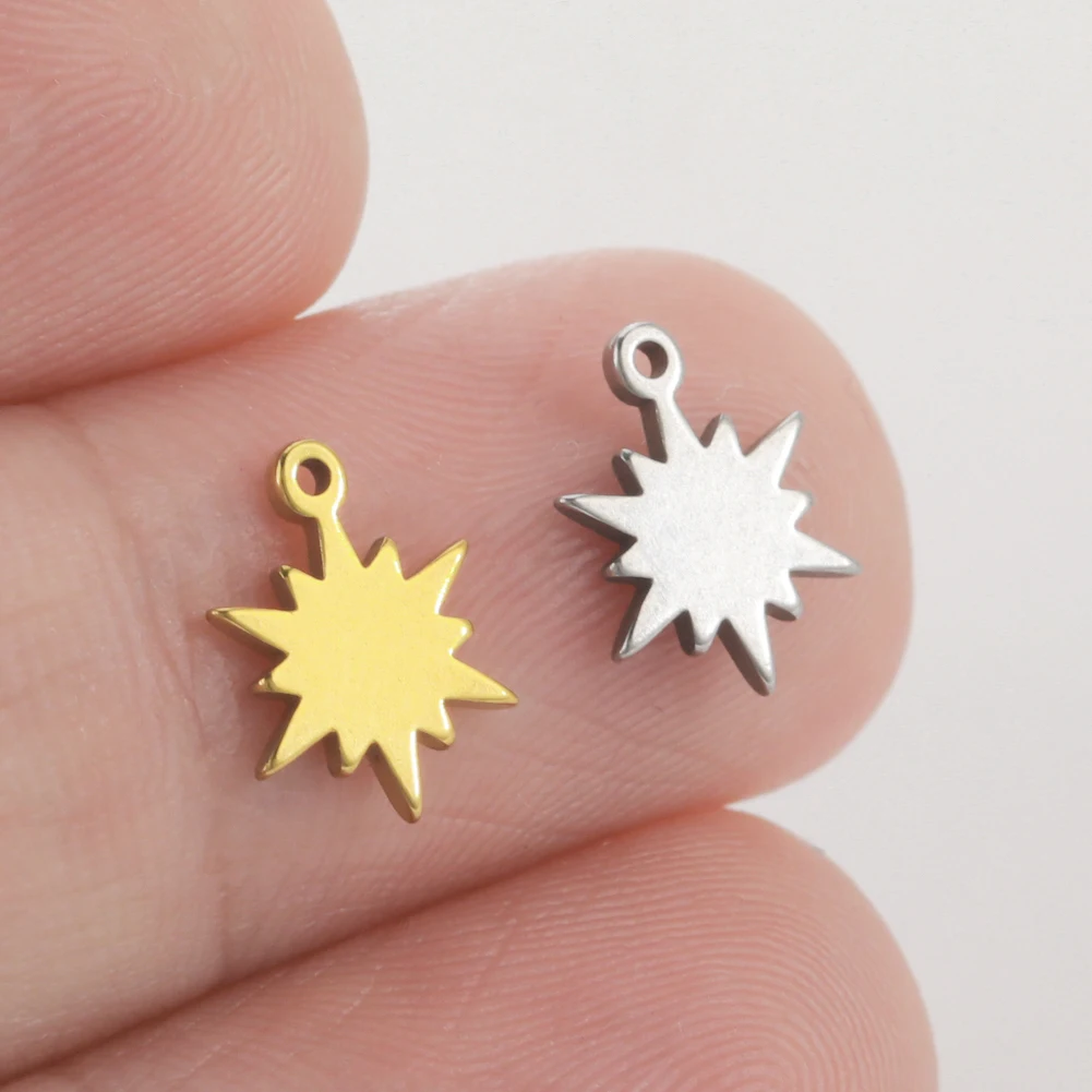 

5pcs Explosion pattern pendant creative fashion unique charm Making DIY Earrings Bracelet Necklace Accessories