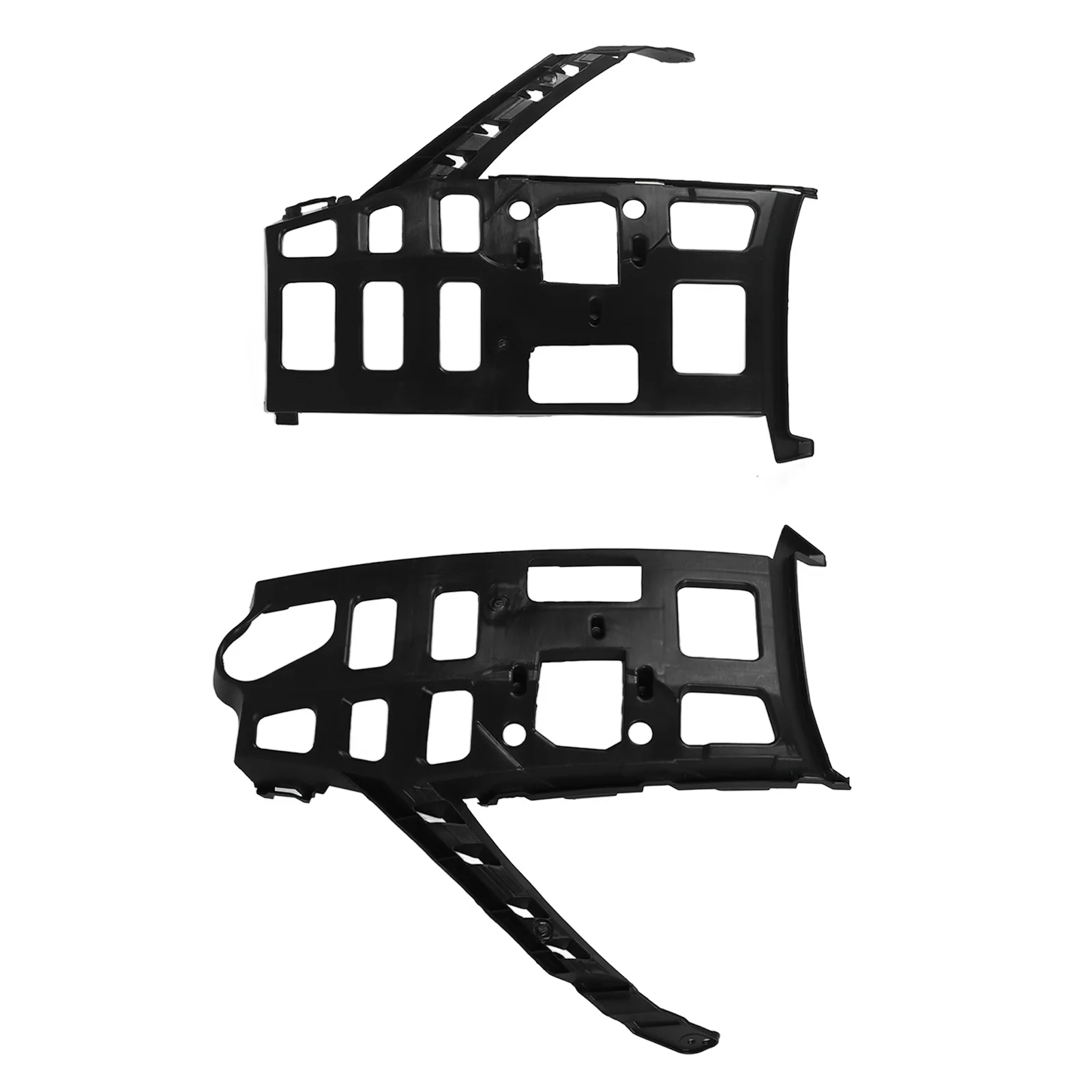 

1 Pair Front Bumper Lower Bracket 5E0807055F - Left & Right Support for Octavia 5E Facelift 2017-2019 - Durable Auto Parts