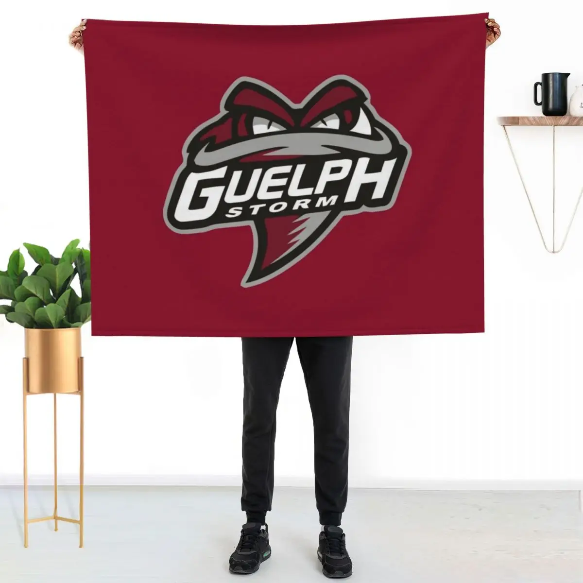 Guelph Storm Guelph Hockey Throw Blanket Warm Nap Bed linens Fashion Sofas anime Summer Beddings Blankets