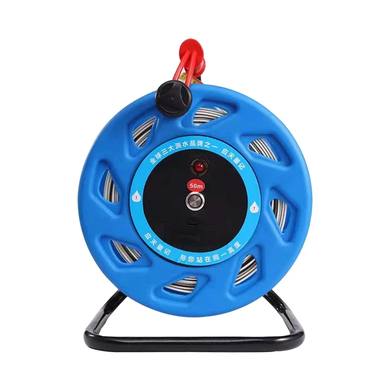 Boreholes Water Depth Measuring Tape 100m 300m 500m Water Well Dip Meter ABS Water Level Meter