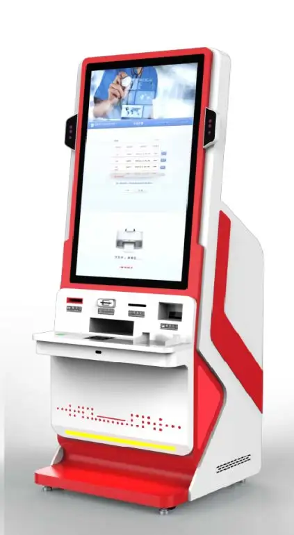 Produttore di chioschi OEM ODM Touch Screen Scansione/copia e stampa di documenti Quiosco self-service per banca/medico