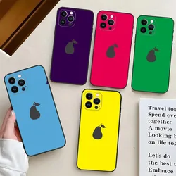 Custodia per telefono Icarly Pear Logo per iPhone 15,14,13,12,11,Plus,Pro Max,XS,X,XR,SE,Mini,8,7 Cover morbida in Silicone