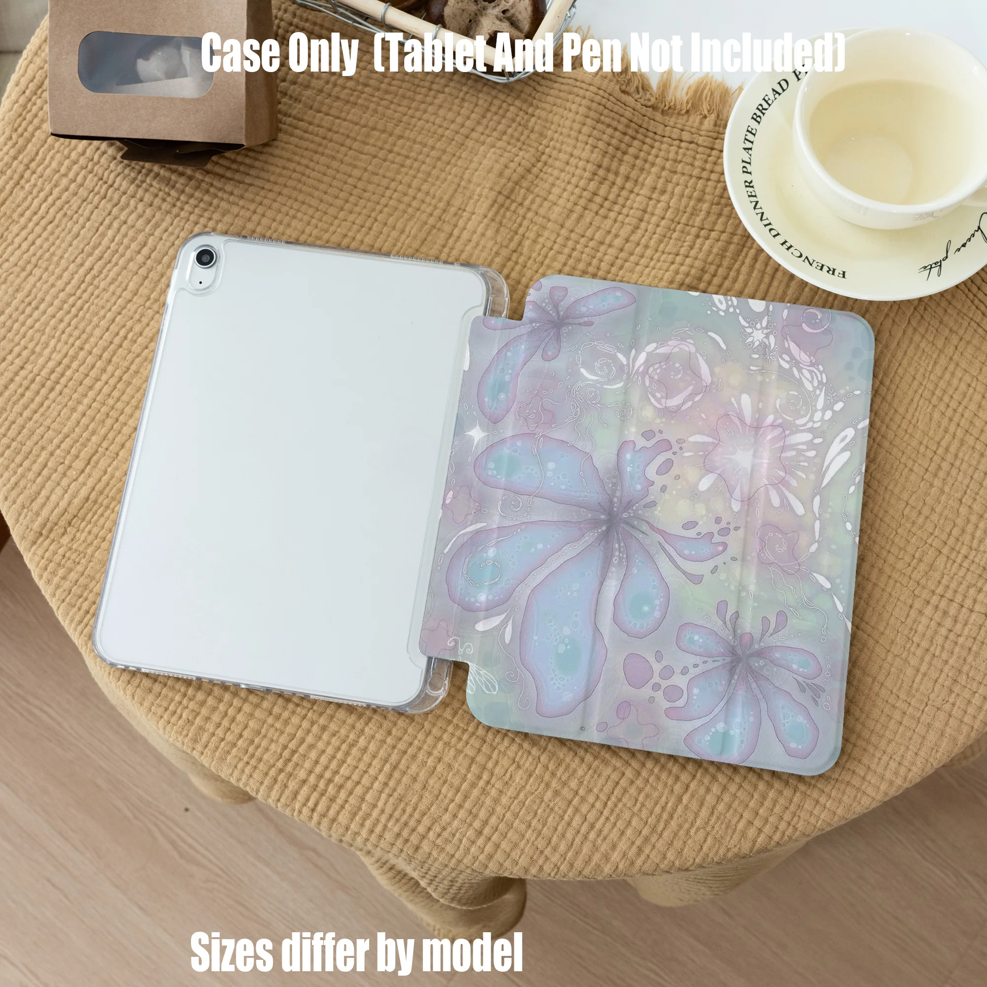 

Stylish Case For Apple iPad 10.9 10.2 Inch Air7 Pro 11 Mini Full Protection Soft Case With Elegant Colors Fit All iPad Models