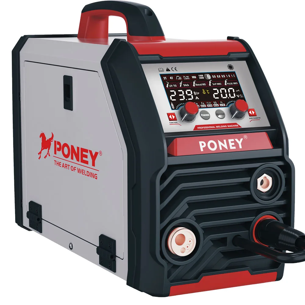 

MIG 160 AM Multi Arc Welder 5 in 1 Gas and Gasless Flux Core MMA/MIG/Lift TIG/Spot Welding Machine