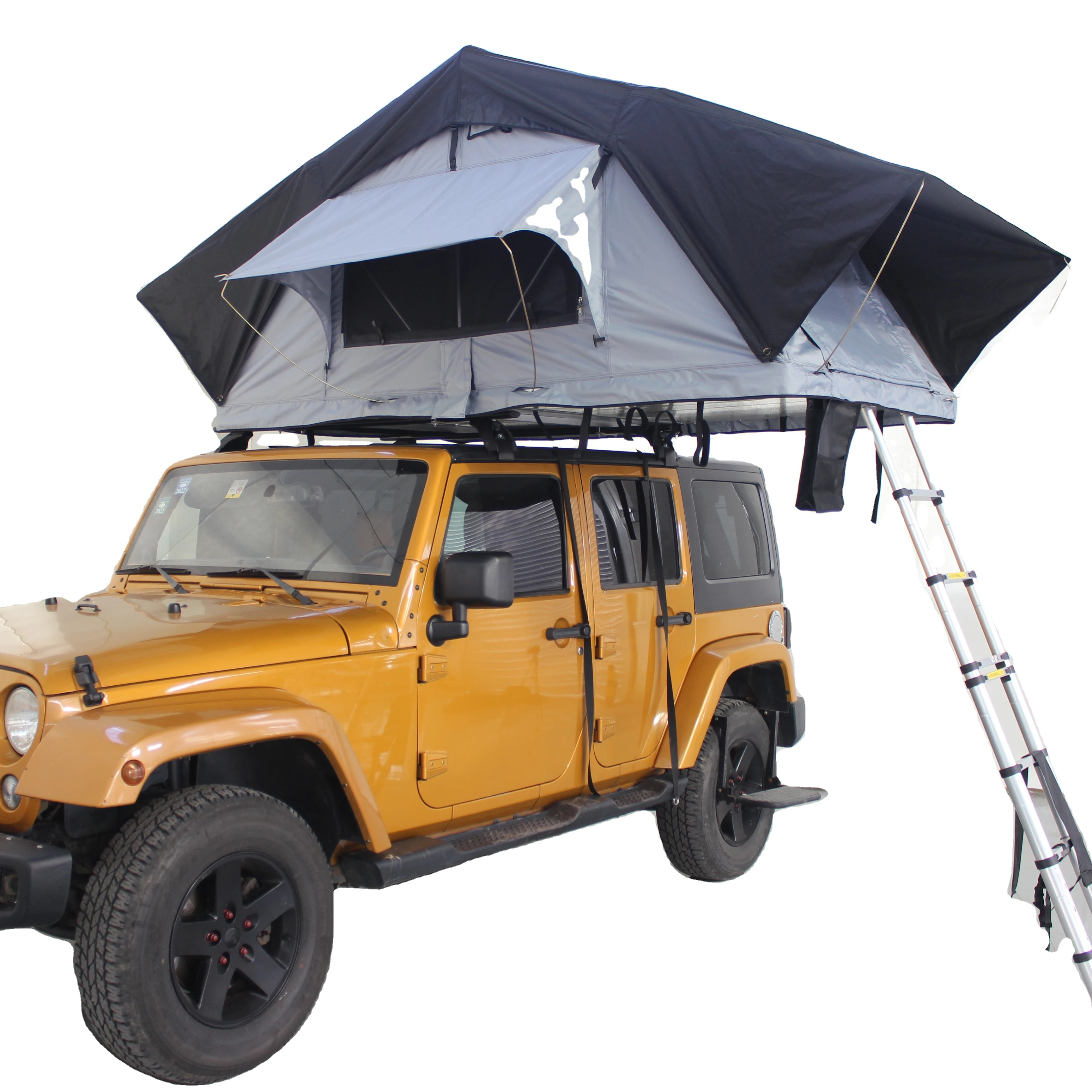 Car Roof Tent 3-4 People Car Roof Tent Exquisite Camping Windproof and Rainproof  Gazebo