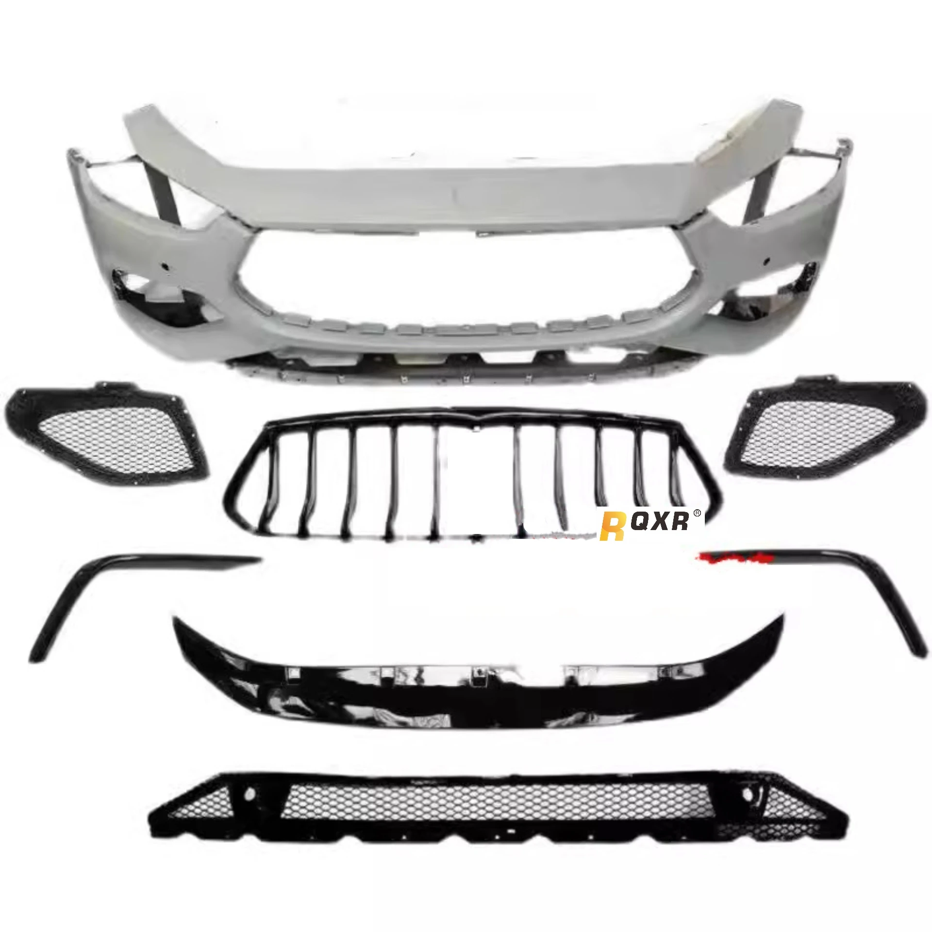 

Body Kit Front Bumper Assembly Grille for Maserati Ghibli Upgraded New Style Bumper Surround Car Accessories