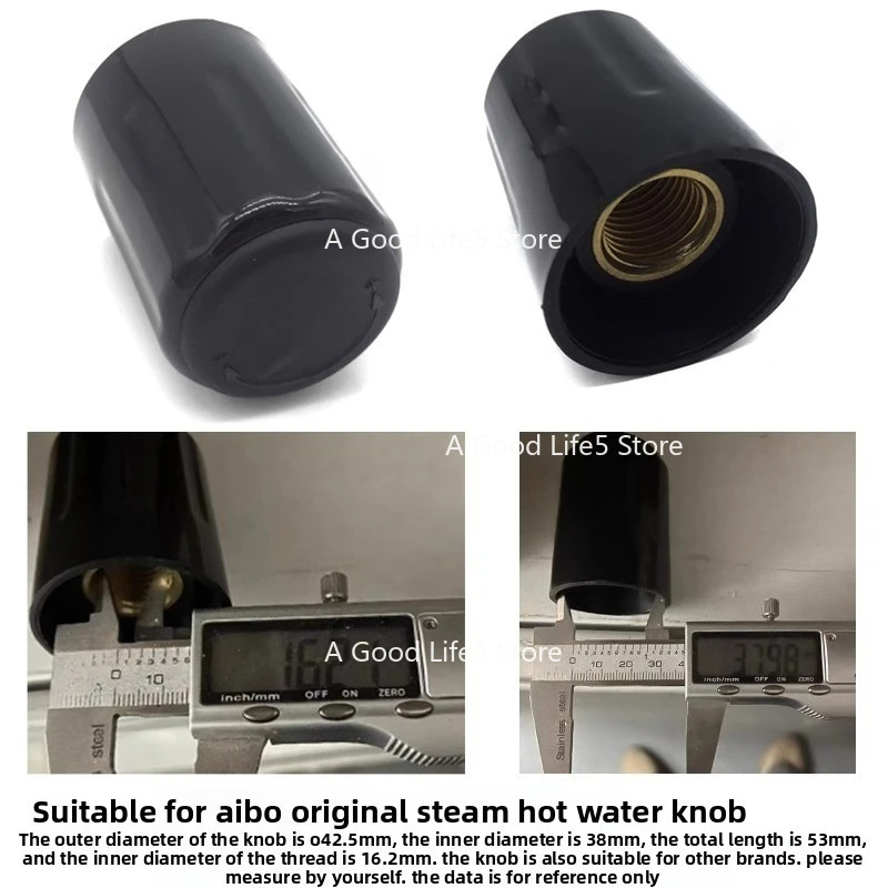 

Apply To Expobar Aibo ONYX Diamond DIAMANT Goose Egg CARAT Coffee Machine Steam Knob Cover Rod Accessories