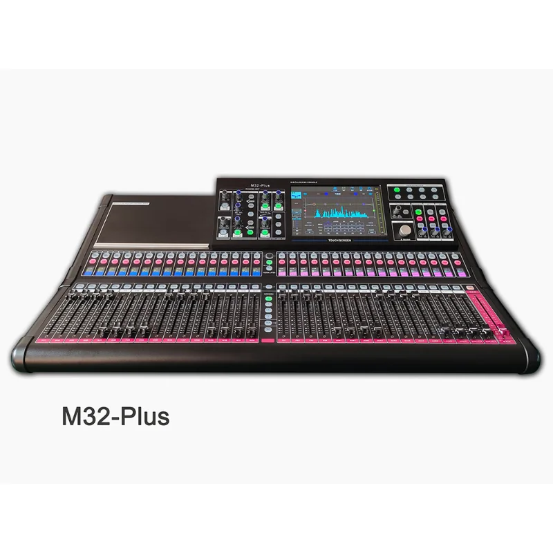 Professional Audio DJ sound M32 PLUS 32Channels Digital Console Recording System Touch Screen Optional