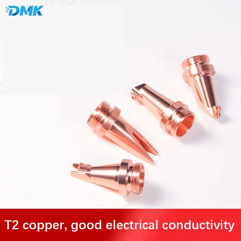 QiLin Fiber Laser Welding Nozzle M10 M16 Copper Anti-splash Weld Nozzles H25 H35 H40 For QiLin Laser Welder Head BWT20 30 DWT20