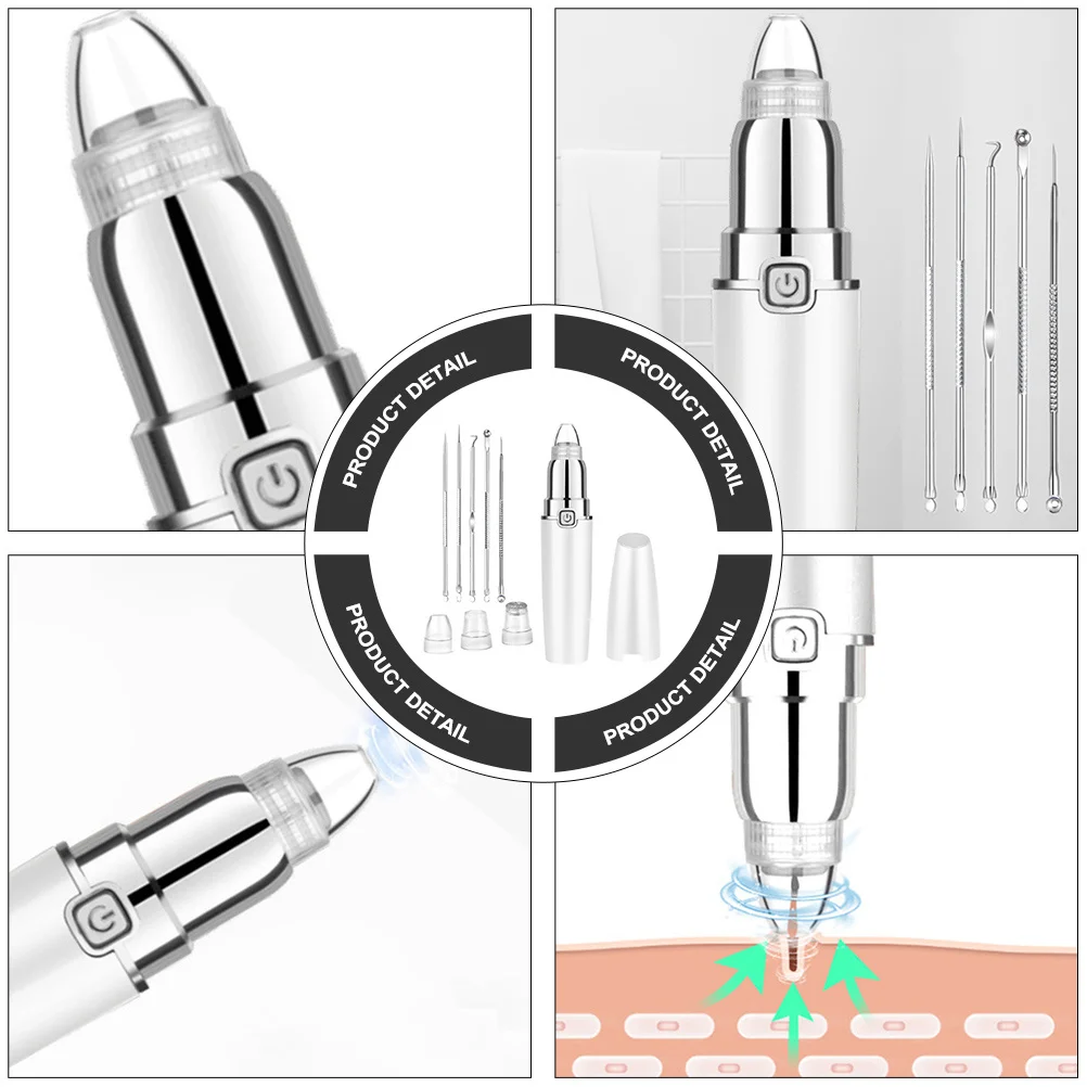 Instrument de nettoyage des pores, nettoyeur de visage, extracteur de comédons, appareil pour éliminer les points noirs